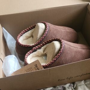BEARPAW Martis Womens Indooroutdoor Slippers - 3038w Cocoa